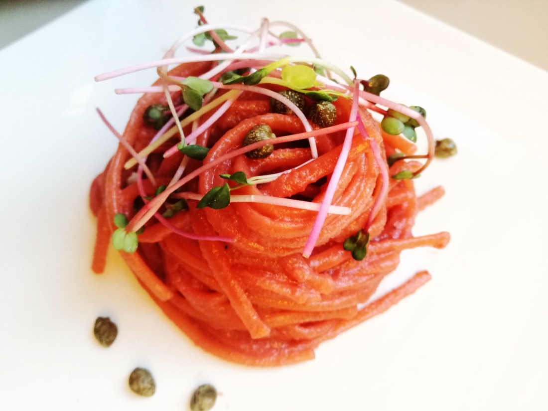 linguine alla rapa rossa @fraduefuochi