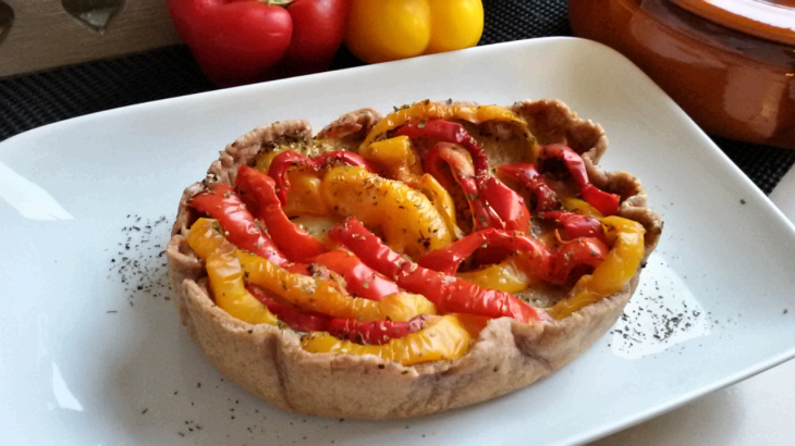 torta-salata-peperoni-guscio