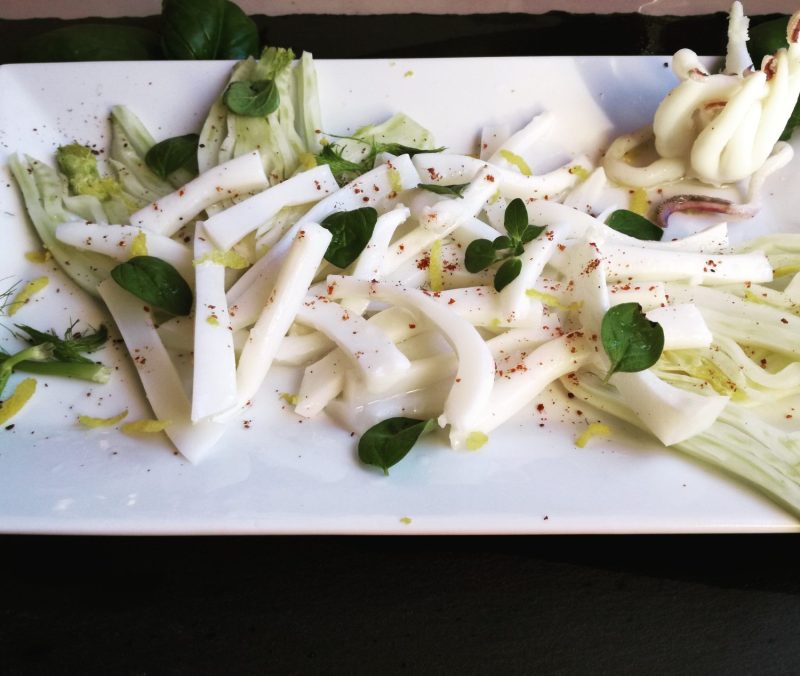 calamari all'anice @fraduefuochi