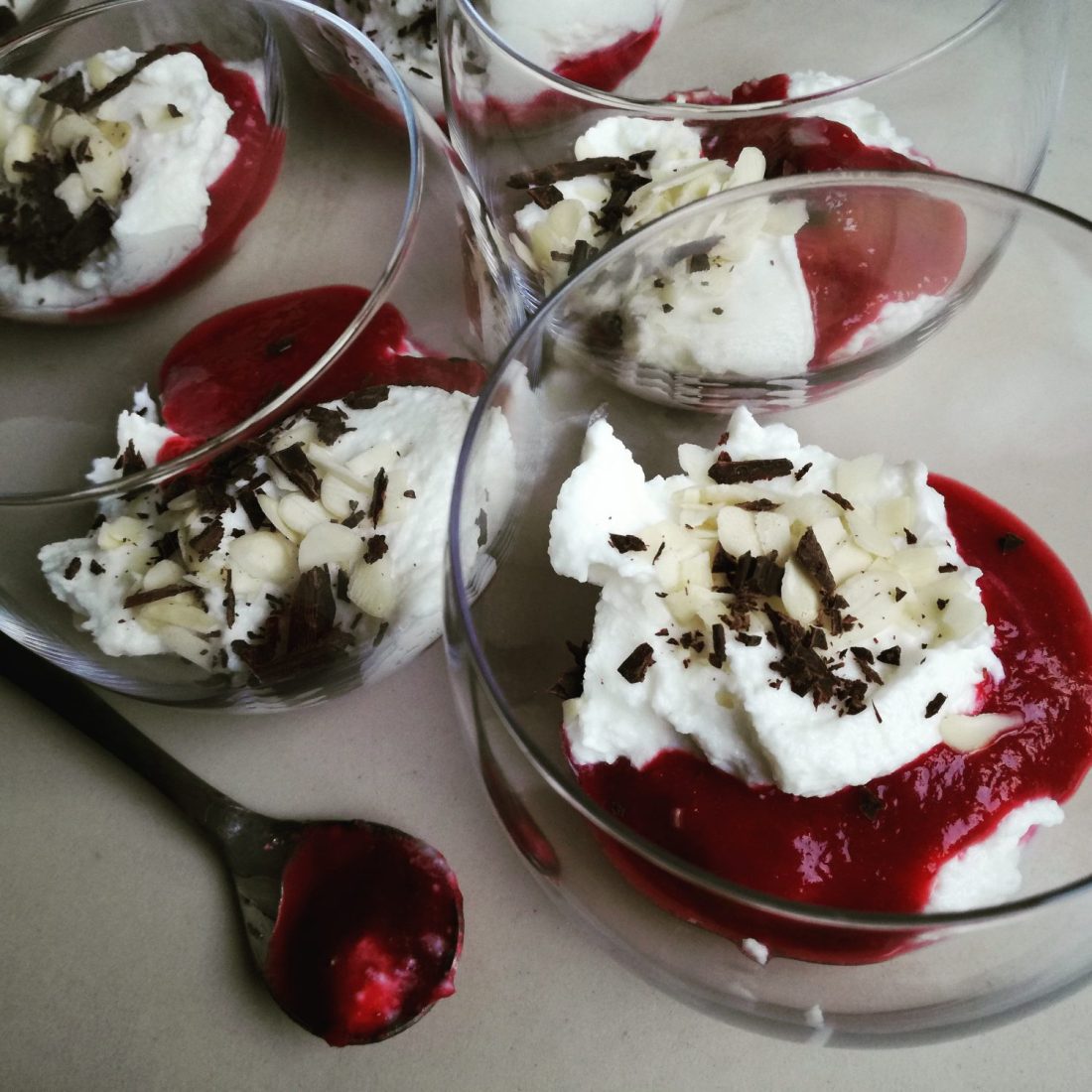 morbido di ricotta e salsa di ciliegie @fraduefuochi