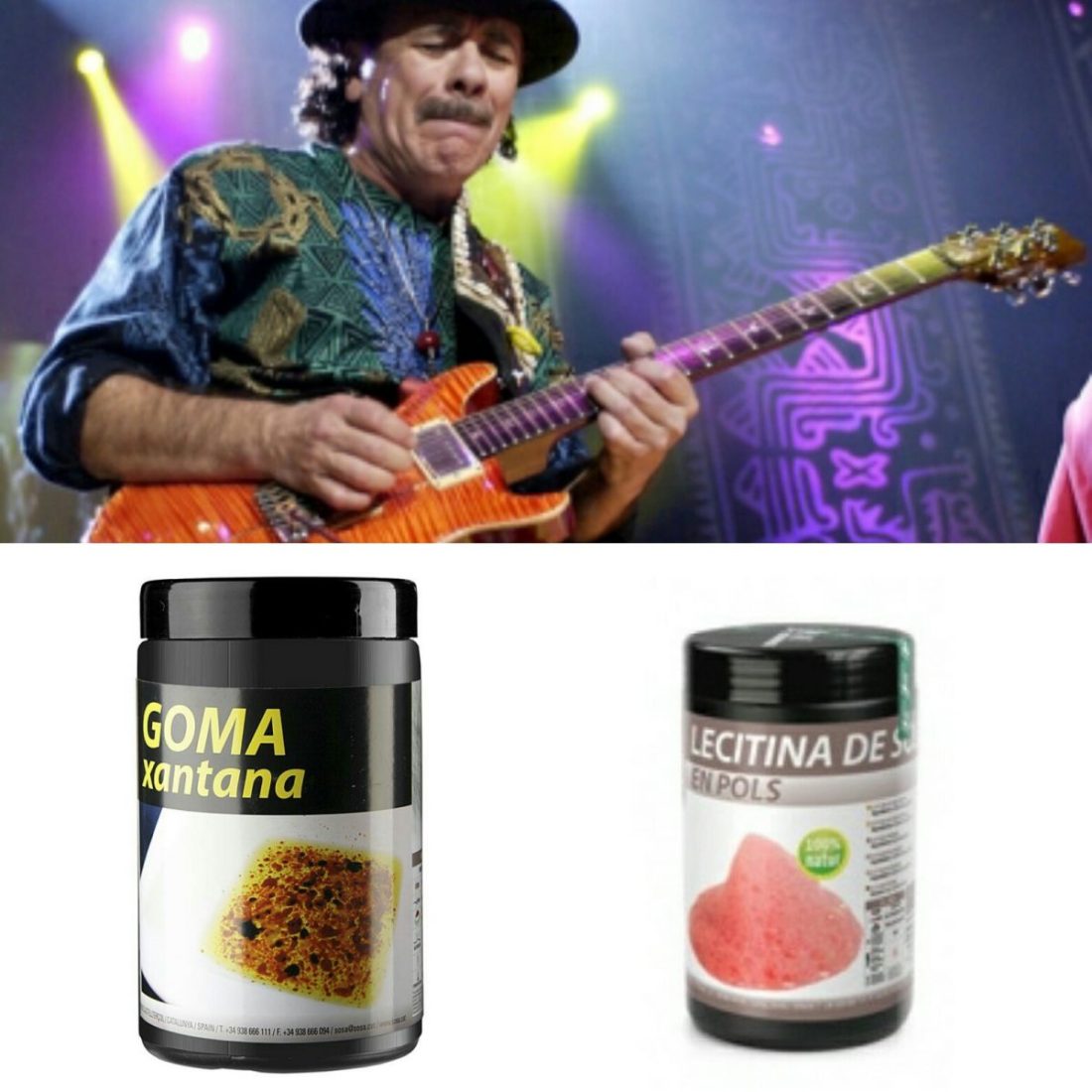 xantana e lecitina di soia
