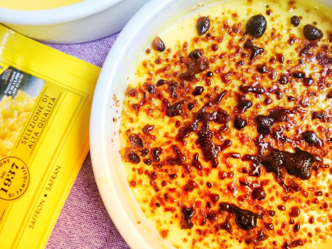 crema catalana allo zafferano ©Fraduefuochi