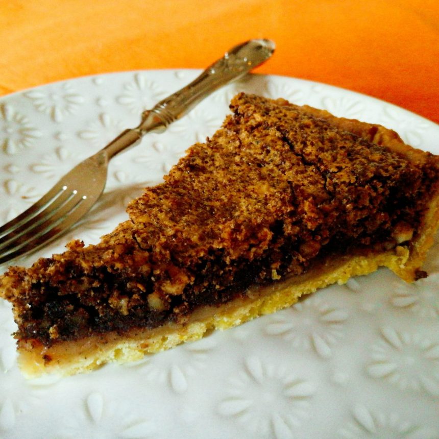 torta antica al caffè mandorle e cioccolato ©Fraduefuochi