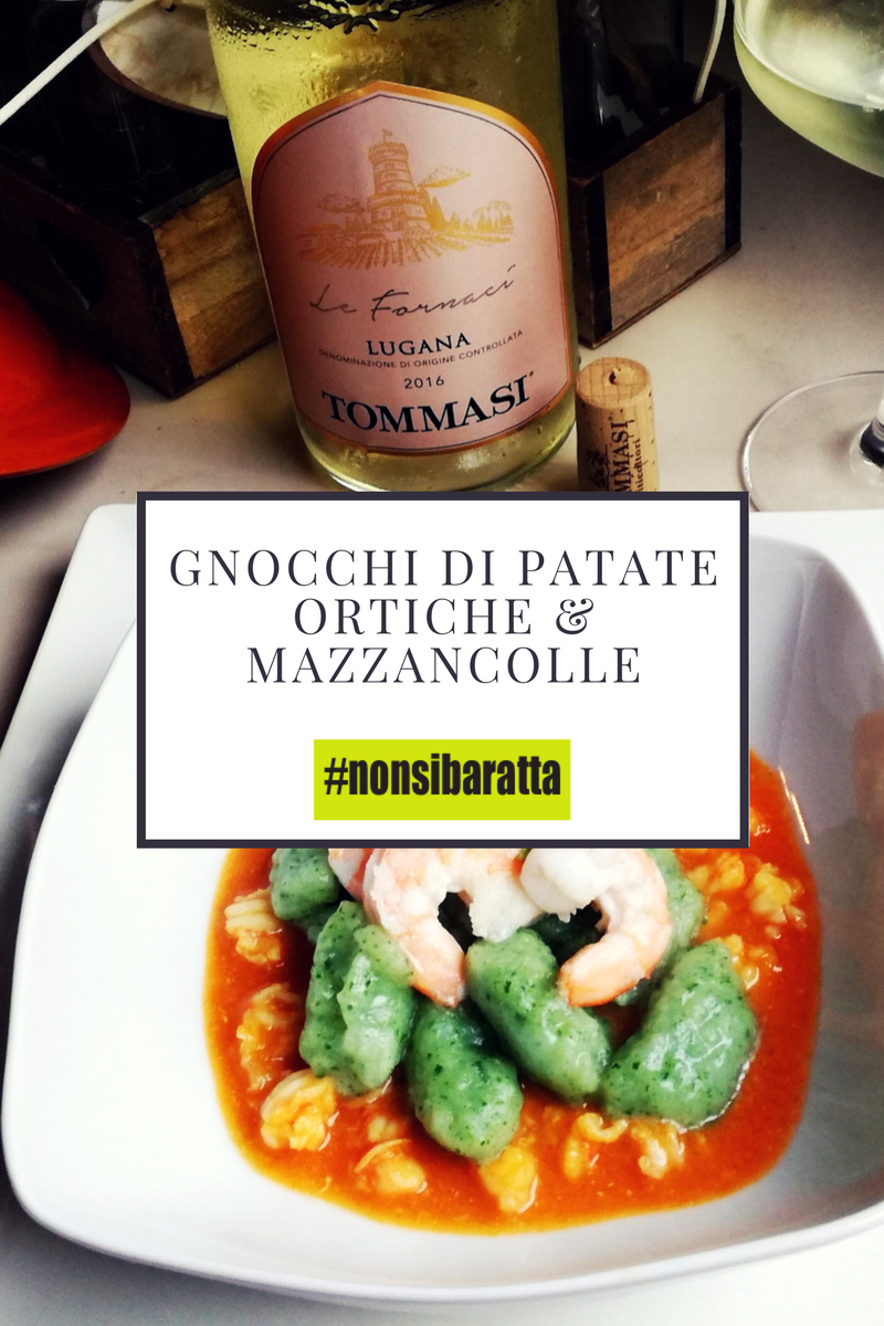 gnocchi patate ortiche mazzancolle ©Fraduefuochi
