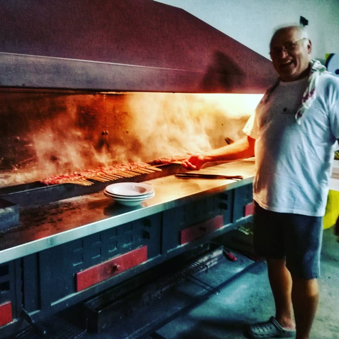 Nino La Quercia alla cottura @fraduefuochi