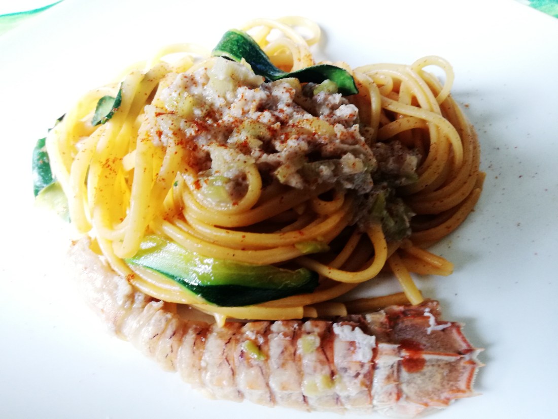 linguine con le canocchie @fraduefuochi