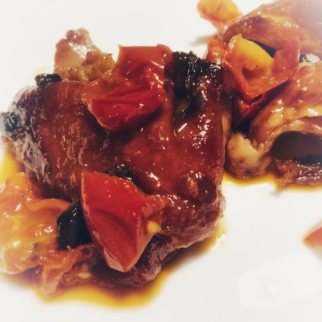 coniglio all'ischitana @fraduefuochi