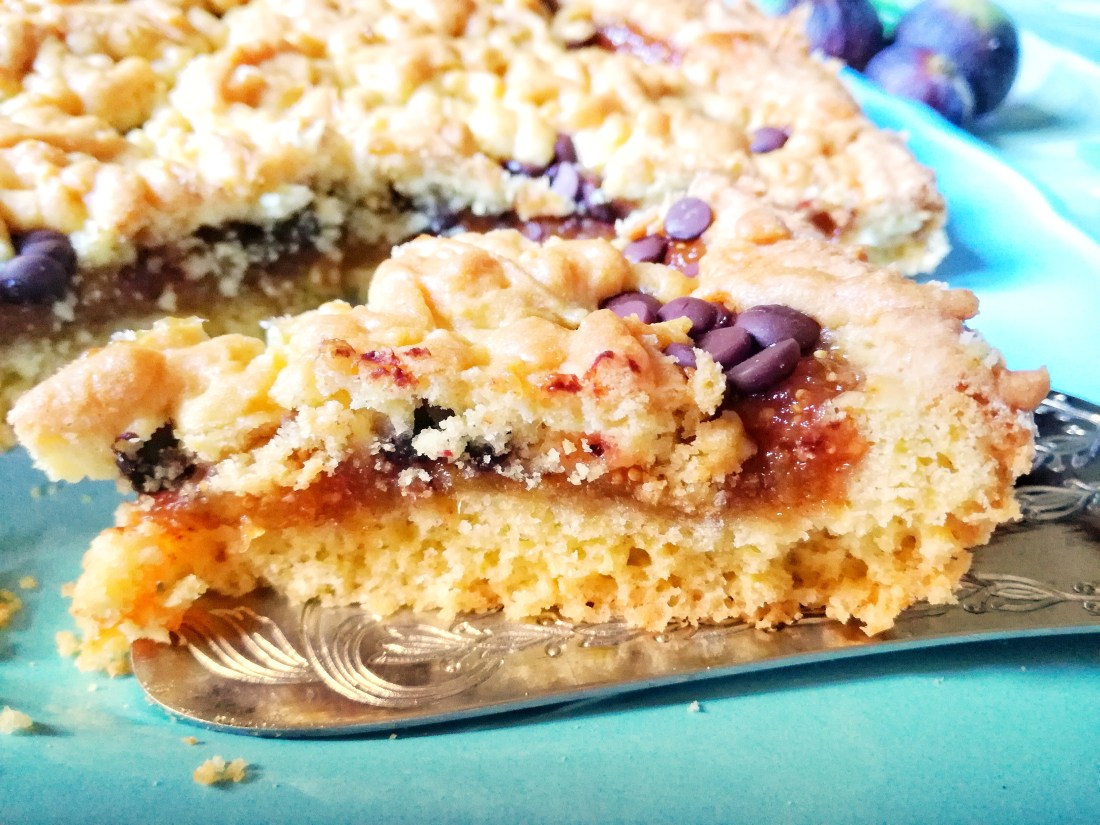 crostata di confettura di fichi e cioccolato @Fraduefuochi