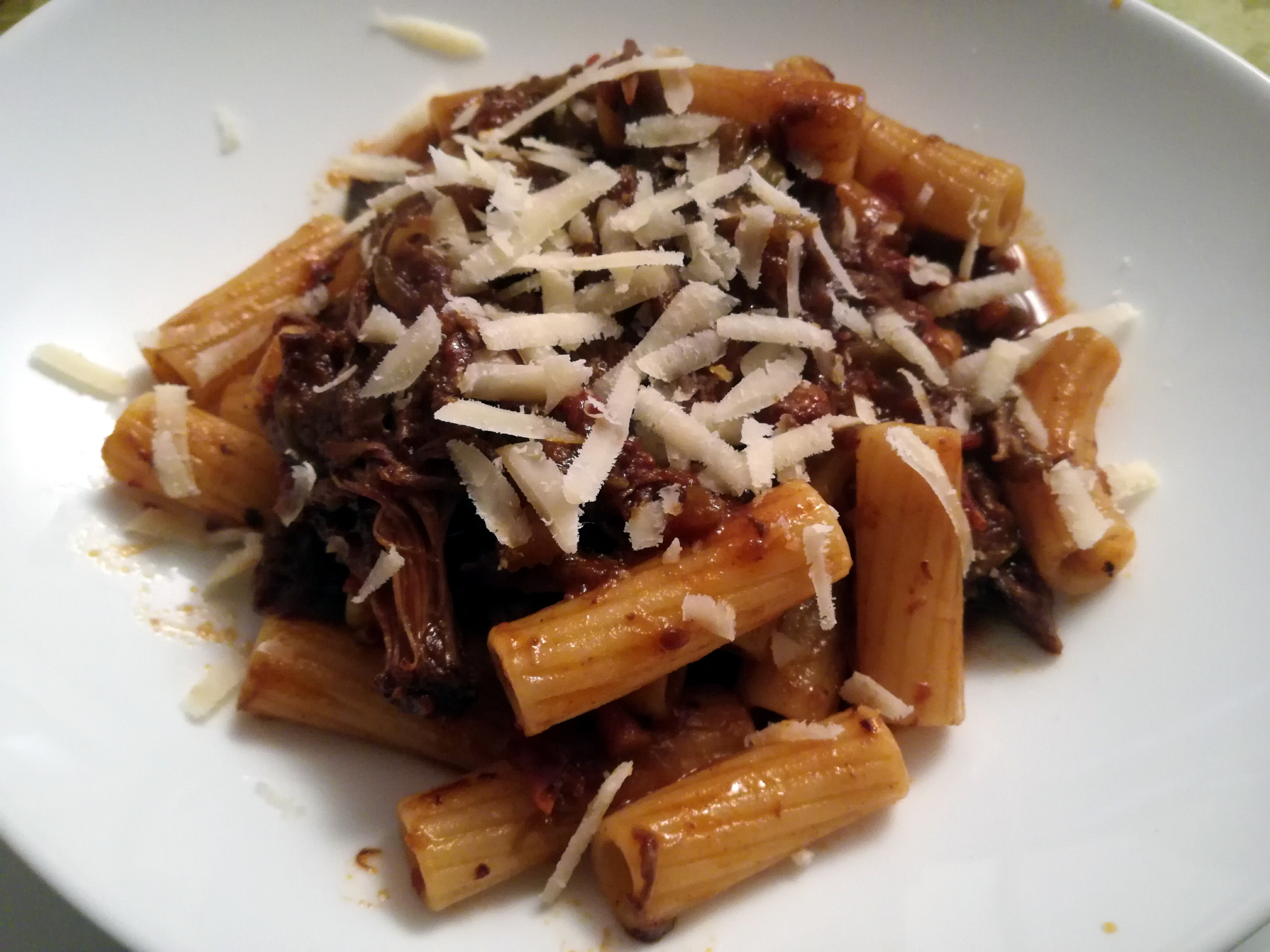 rigatoni alla vaccinara