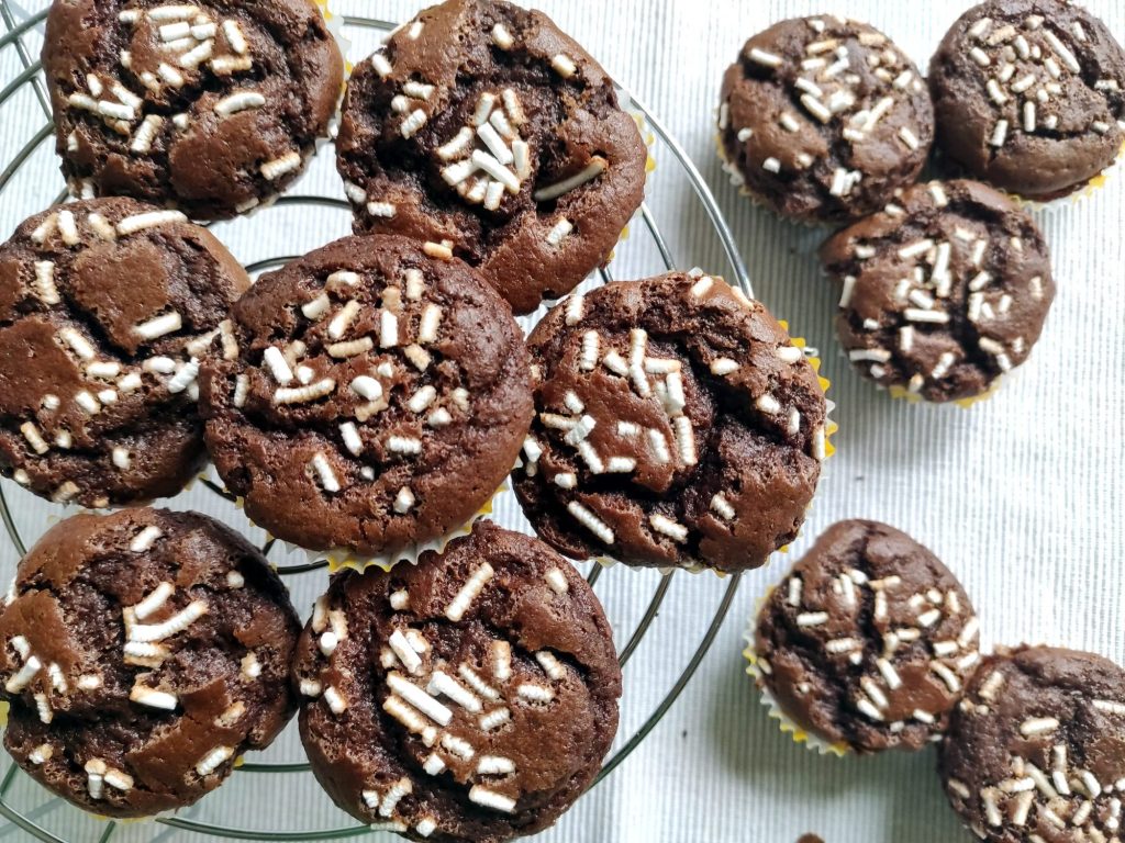 Muffin farina di castagne e cacao 2 blog