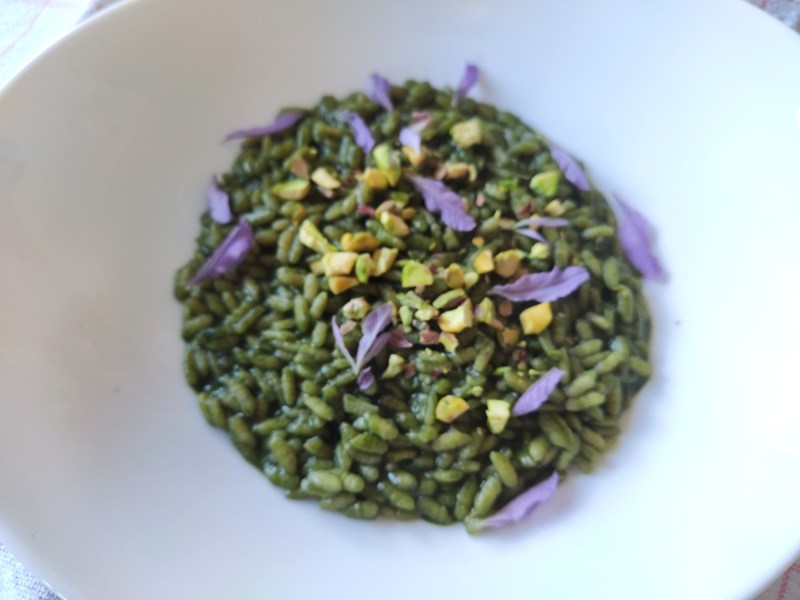risotto alle ortiche