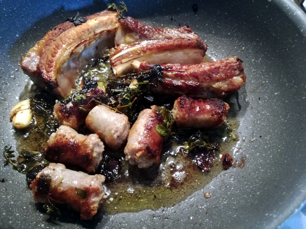 Ragù napoletano cottura fase 2