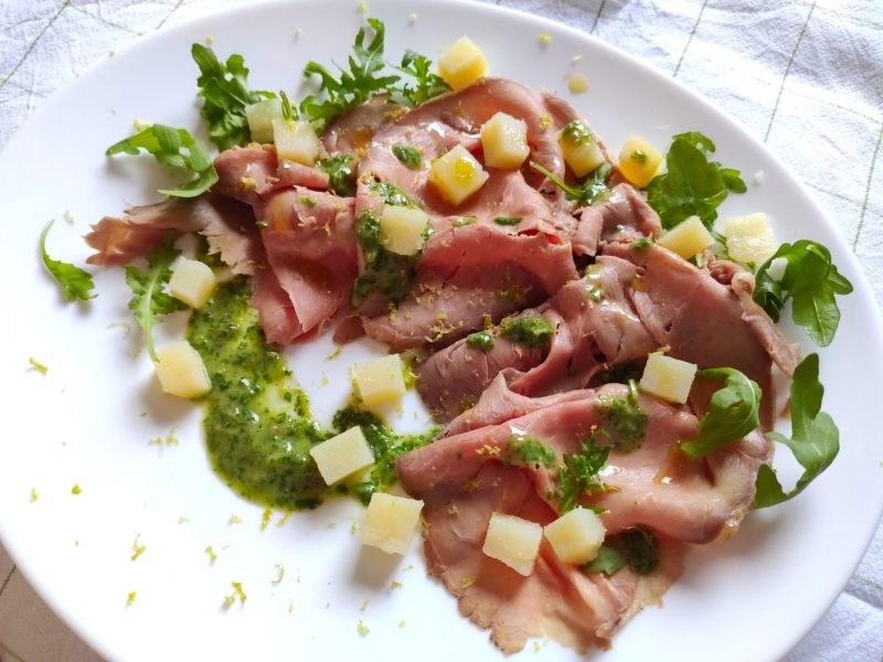 roast beef alla rucola