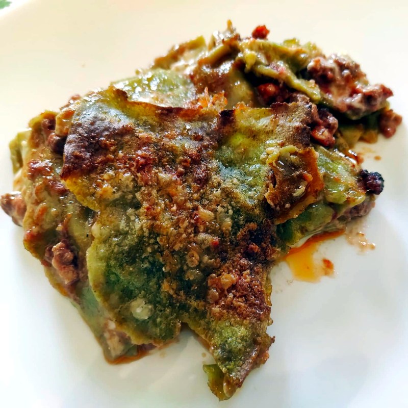 lasagne verdi alla bolognese 1