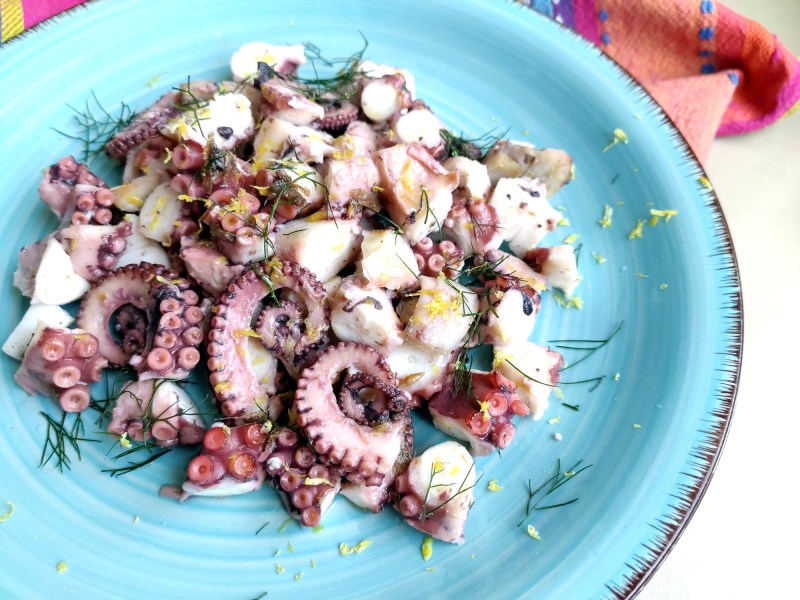 insalata di polpo semplice e veloce 1