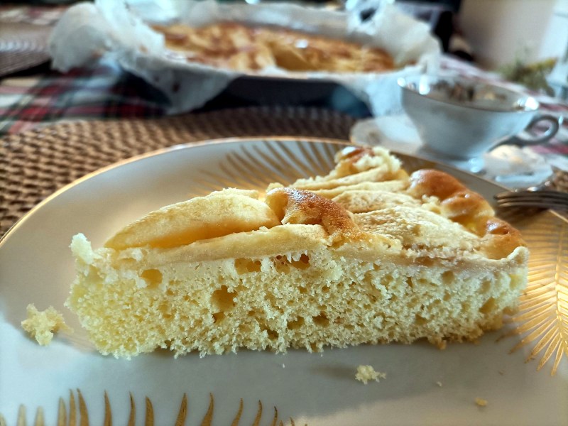 torta mele e mascarpone